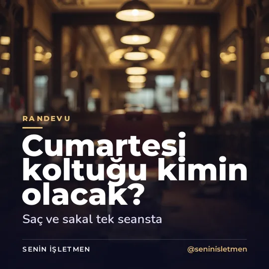 Hafta sonu randevu gönderisi