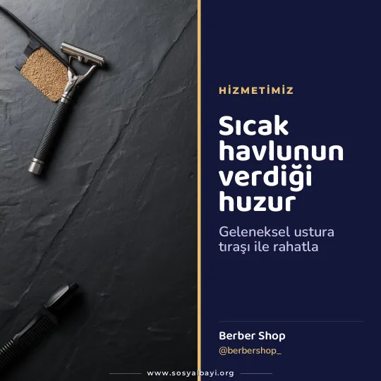 Sıcak havlunun verdiği huzur